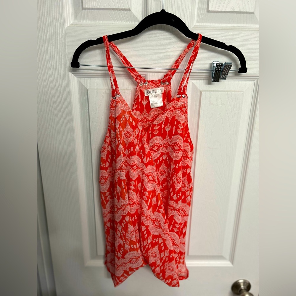✨ Guilty patterned Tank Top